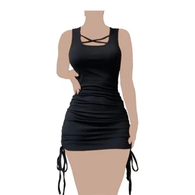 تونیک هارنسی بغل گت دار برند الین کد 30470
