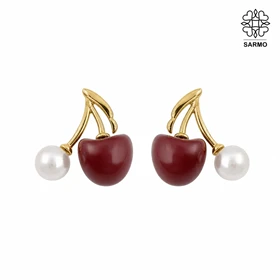 گوشواره گیلاس استیل کد 509149042
