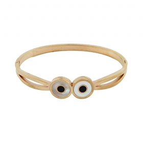 بنگل زنانه طرح دو چشم