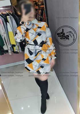 تونیک طرح هندسی