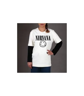 تیشرت آستین بلند Nirvana