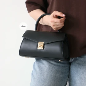 کیف زنانه مجلسی مدل آیسون (مشکی)