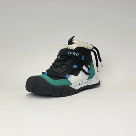 بوت بچگانه ساق‌دار جیپ مشکی