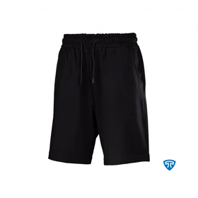 شلوارک مردانه دورس دو نخ لاکرا مشکی