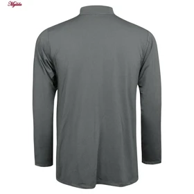 ست تیشرت و شلوارک ورزشی مردانه رنگ طوسی مدل 5222-680p