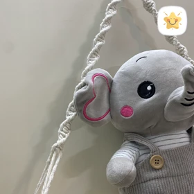 دیوار کوب مکرومه اتاق کودک 2 طبقه کد 01