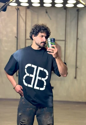 تیشرت بالنسیگاچاپ پیش و پشت