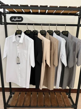 پیراهن استین کوتاه تک جیب 2536