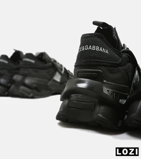کفش کتانی مردانه مشکی Dolce & Gabbana