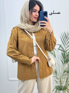 شومیز مانتویی شیدا