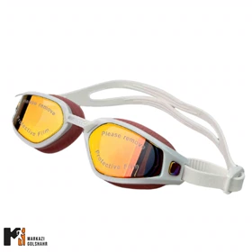 عینک شنا حرفه ای ATHLETIC کد 8800 (سفید صورتی)