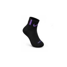 جوراب زنانه زمستانه نیم ساق NIKE (مشکی/بنفش)