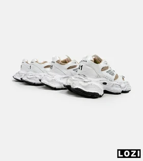 کفش کتانی سفید کرم BALENCIAGA