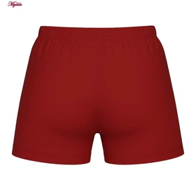 شورت پادار پسرانه مدل پنبه‌ای رنگ قرمز ماییلدا کد 4702