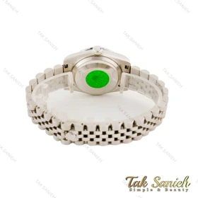 ساعت رولکس زنانه نقره ای صفحه مشکی Rolex-4533-M-L