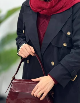 ترنچ کت بلند دلیا