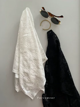 مینی اسکارف گیپور دخترانه کد 1006