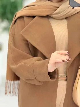 پالتو فوتر بلند آستین پیله