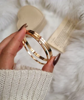 النگو ایینه ای مدل پهن ژوپینگ