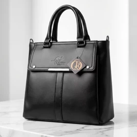 کیف اداری زنانه چرم ایستاده مدل کانگرو