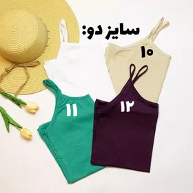 تاپ ساده مدادرنگی کد 663