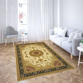 روفرشی کشدار پارچه هازان مخمل ترک طرح سنتی و مدرن برند دفه کد ULN 826