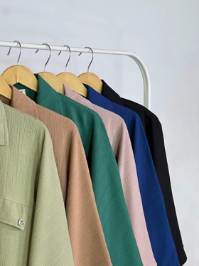 مانتو دکمه دار برکه 6