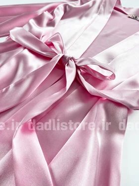 روبدوشامبر ساتن نگین‌دار ویکتوریا سکرت صورتی