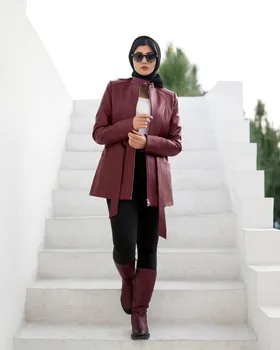 کاپشن چرم گوسفندی