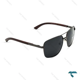 عینک کارتیه مردانه پولار بدنه قهوه ای Cartier-6433-G