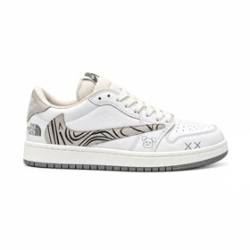 کفش و کتانی مردانه مدل نایک ترویس NIKE TRAVIS رنگ مشکی طوسی کد 30280