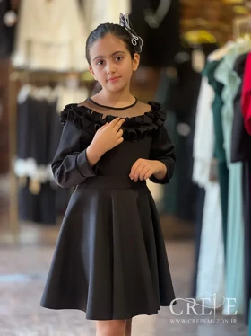 دامن نیم کلوش کمر پشت کش