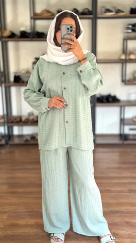 ست شومیز شلوار تابستانه آنجلا