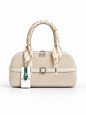 کیف دستی زنانه بنو مدل لنیا کد BENO 5167 (کرم)