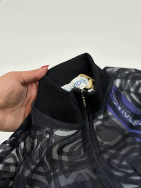 بامبر جکت توری ویولت (مشکی)