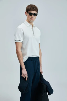 تیشرت یقه پولو مردانه lufian