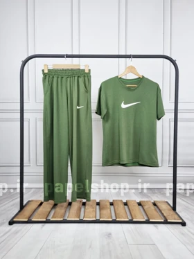 ست تیشرت و شلوار بیسکویتی نایکی Nike