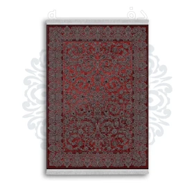 *جدید* فرشینه از جنس پارچه شانل مخمل ترک طرح فانتزی برند دفه کد 895