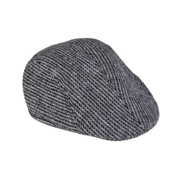 کلاه باراتا مردانه سفید و مشکی