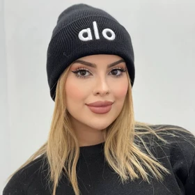 کلاه بافت گلدوزی الو