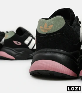 کفش کتانی مردانه مشکی گلبهی ADIDAS torsion