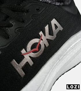 کفش کتانی مردانه و زنانه مشکی HOKA مدل 7555