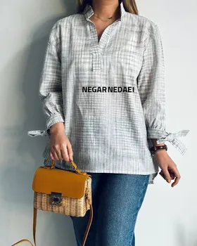 شومیزلینن silver