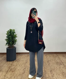 مانتو گلدوزی نیلوفر(ایراد دار)