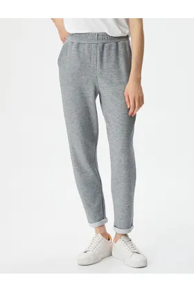 جیب کمر الاستیک شلوار Jogger با جزئیات 4WAK30066EK