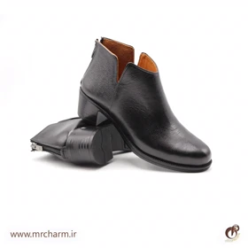 کفش چرم ساق‌دار زنانه mrc1121-30