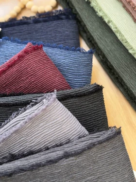 1515- شال ملانژ پلیسه