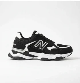 کفش کتانی نیوبالانس 9060 مشکی زیره سفید کد 295015