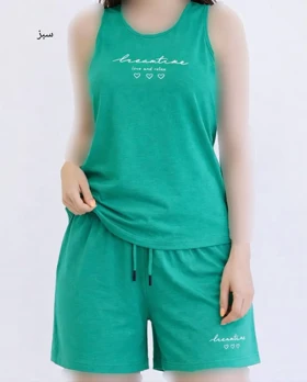 ست تاپ و شلوارک زنانه تیارا