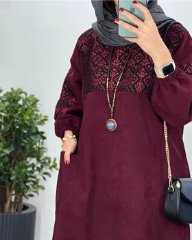 مانتو مخمل آوا سنتی